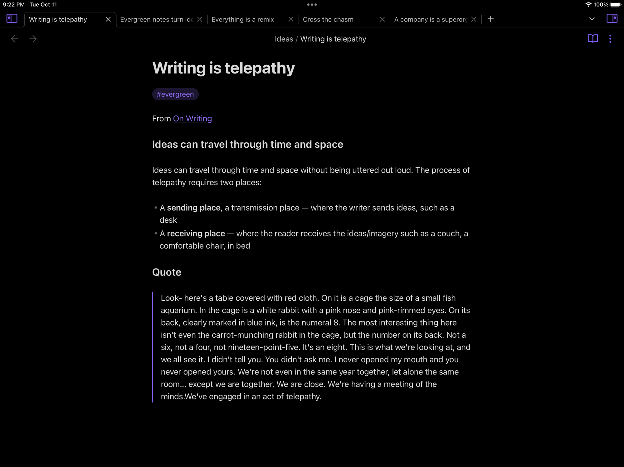 笔记编辑：Markdown 正文、标签与多标签页